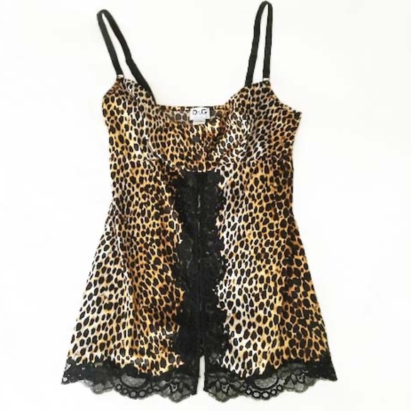 D&G Other - D&G Leopard Print Babydoll  NWOT